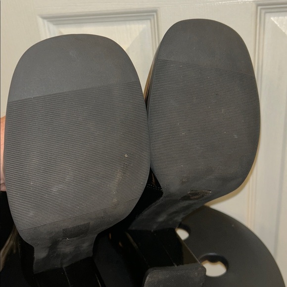 Black Patent Gogo Boots Size 12 - Picture 8 of 10